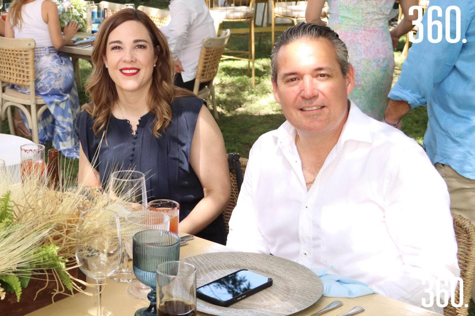 $!Georgina Kano y Alonso Gutiérrez.