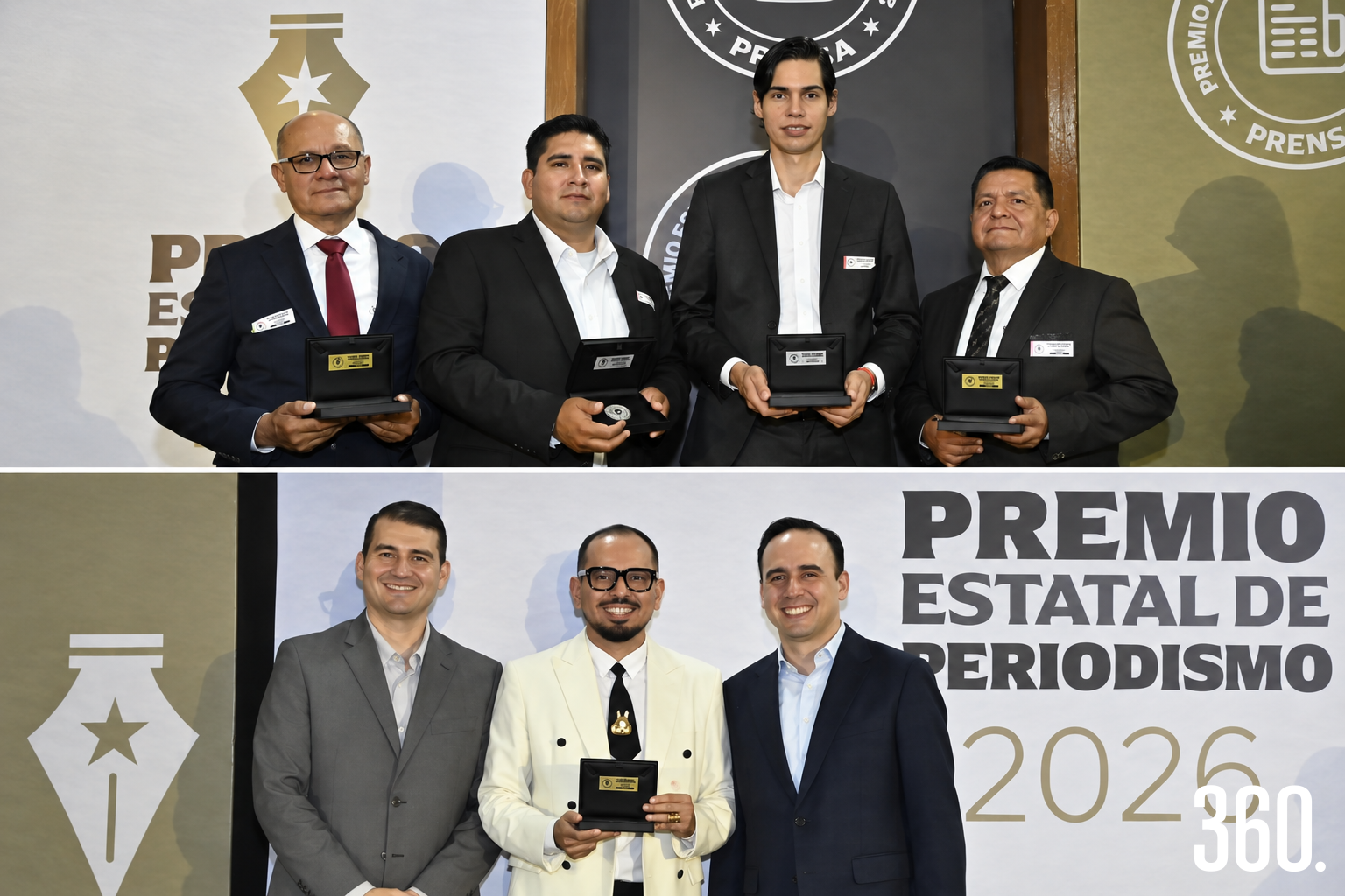 $!Periodistas de Vanguardia en el Premio Estatal de Periodismo.