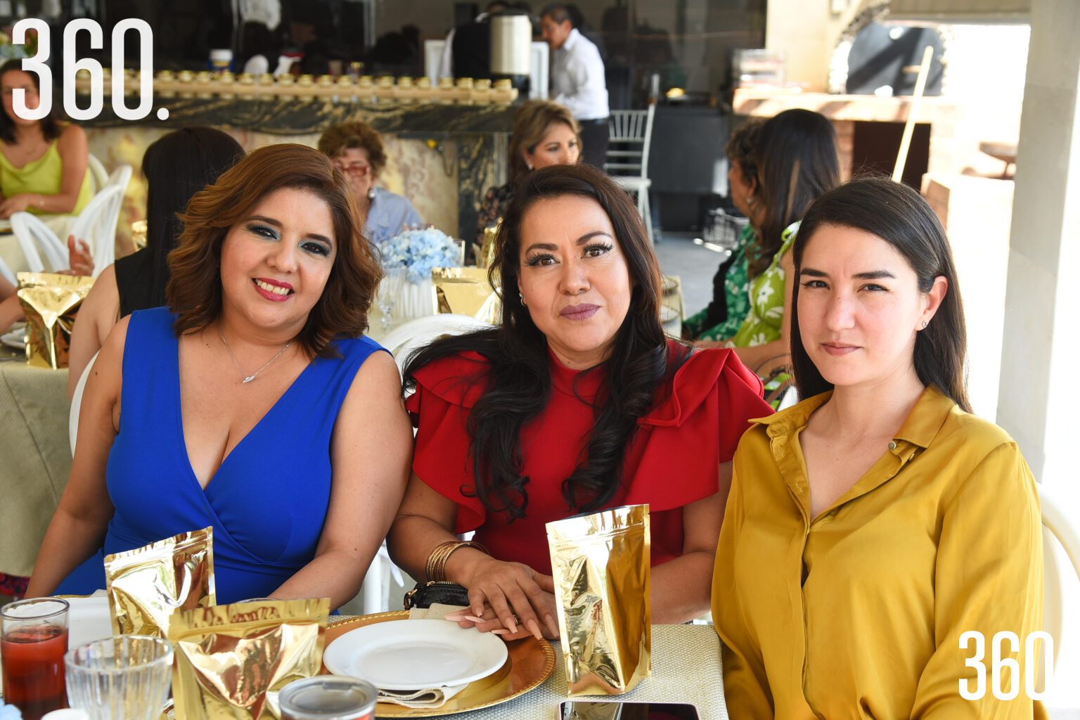 $!Karol de Carrillo, Rosy Cepeda y Reyna Guajardo.