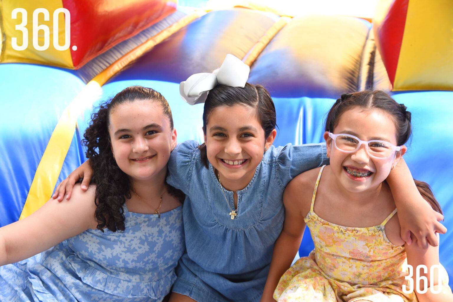 $!Fernanda Flores, Raquel Peña y Alegra Reyna Peart.