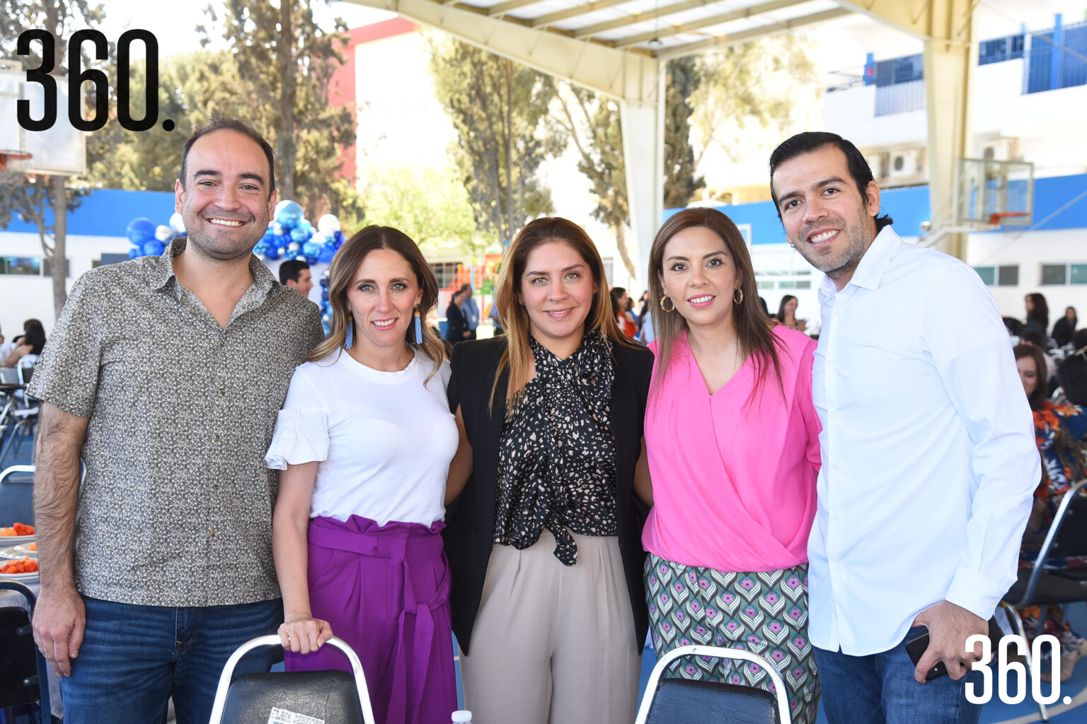 $!José González, Lorena Siller, Elis Medina, Tracy Hernández y Pascual Villa.