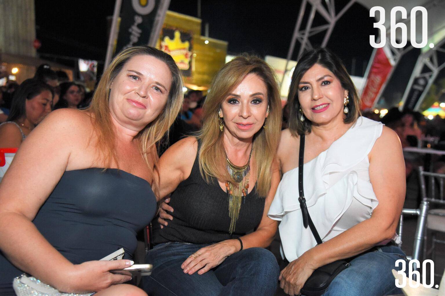 $!Ana Cabello, Betty Valdés y Mayela Hernández.