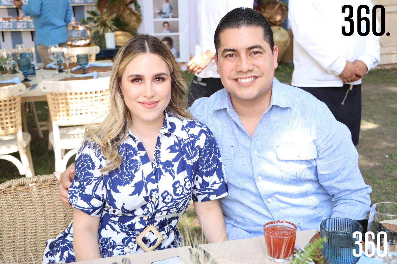 $!Alejandra Flores y Julio Long.