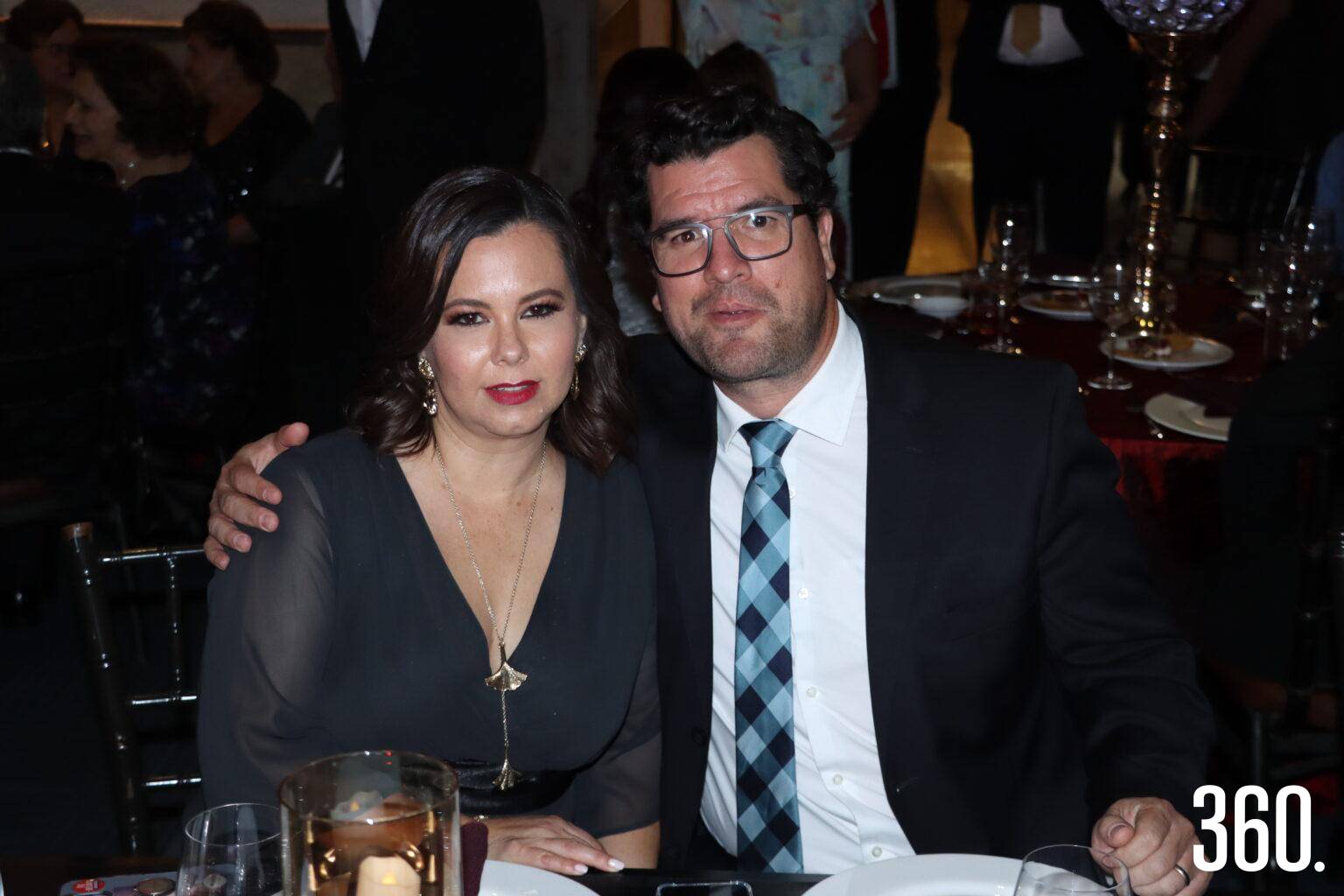 $!Ángeles Pedraza y Eduardo Legorreta.
