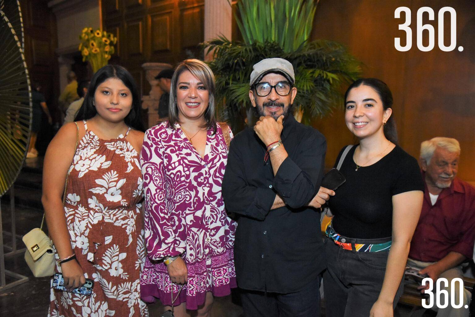 $!Natalia Cárdenas, Claudia Charles, Manuel Ramones y Mariana Ramones.