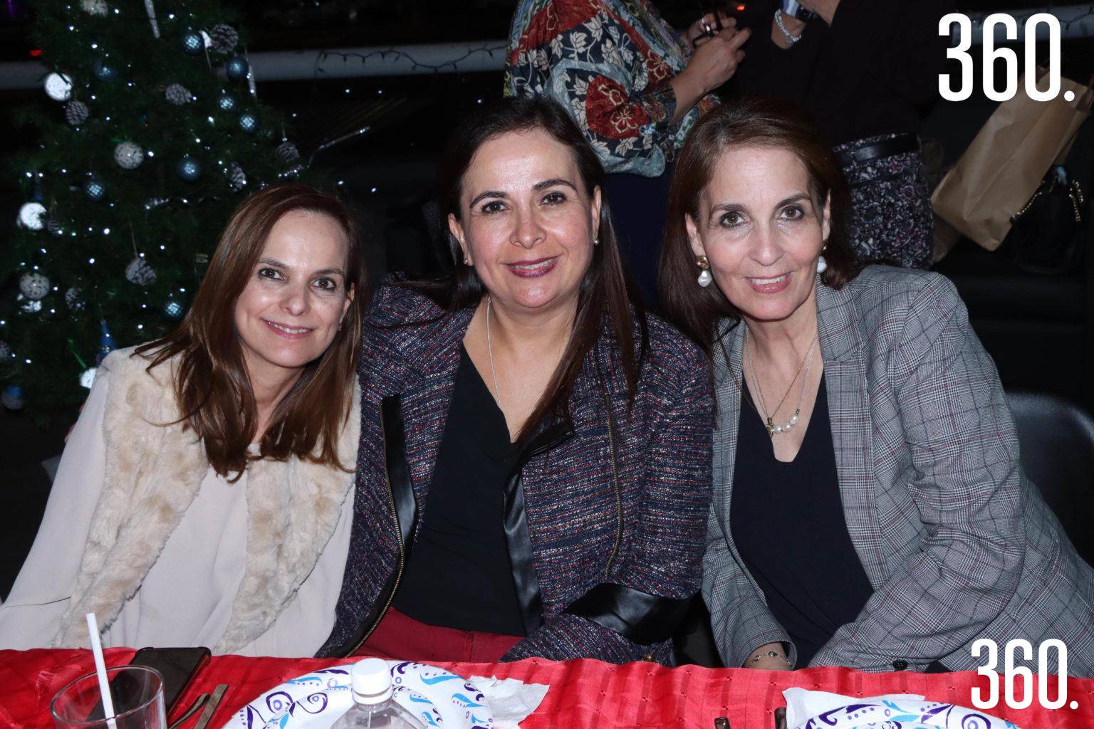 $!Paty Cantú, Fabiola Aguirre y Tinis Barajas.