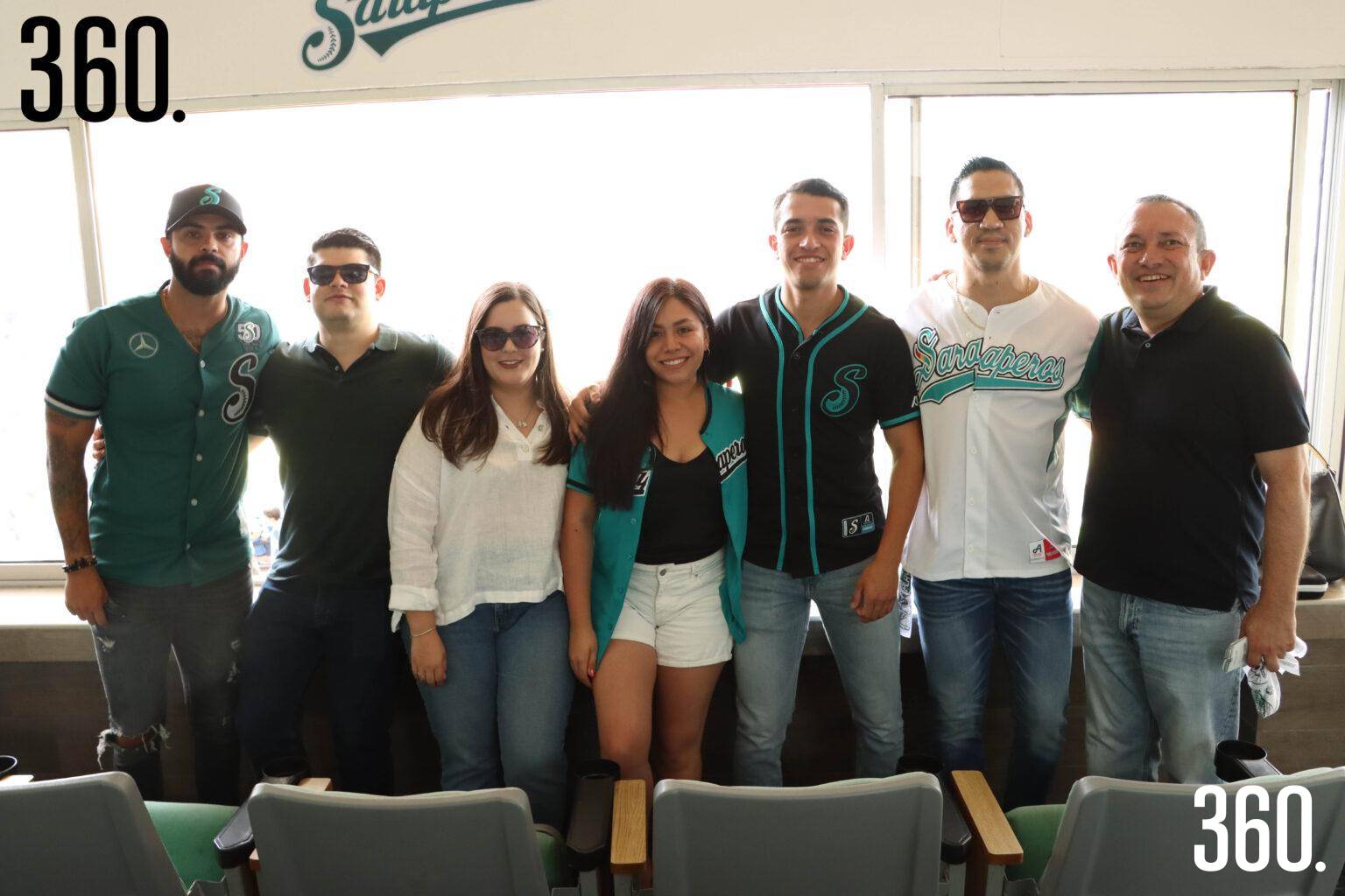 $!Julio César Rodríguez, Francisco Rojas, Felix Rodríguez, Dani Cortés, María Garza, Rogelio Córdova y Josué Bocardo.