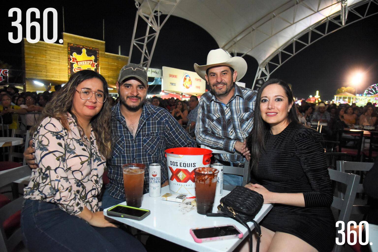 $!Magaly Castañeda, Froylan Aguirre, Humberto Valdés y Dalia Rodríguez.
