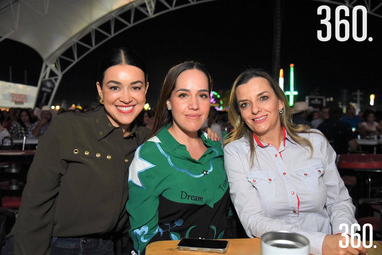 $!Tatiana Villarreal, Liliana Jimenez e Isabel Urrea.