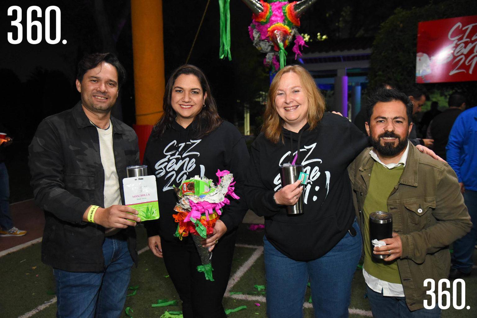 $!Chuy de las Fuentes, Ana Sofía José, Mayra Bueno y Humberto López.
