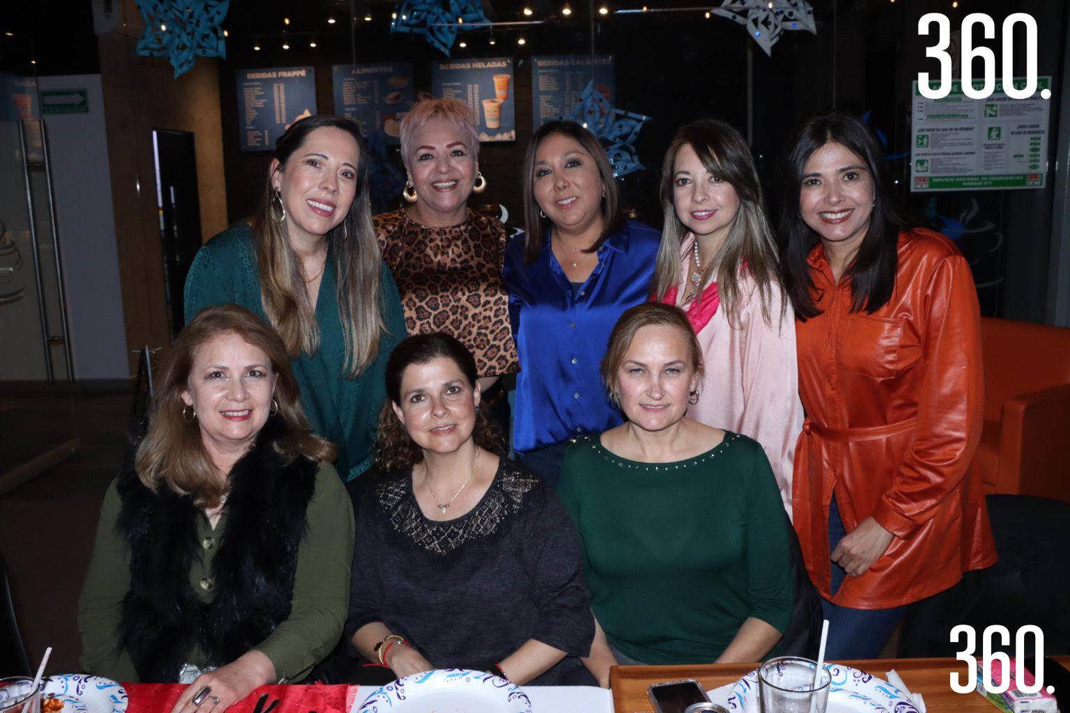 $!Adriana Guajardo, Lulú Casas, Lizbeth Álvarez, Lili Martínez, Claudia Flores, Esmeralda Valdés, Marcela de la Peña y Lucy Saldívar.