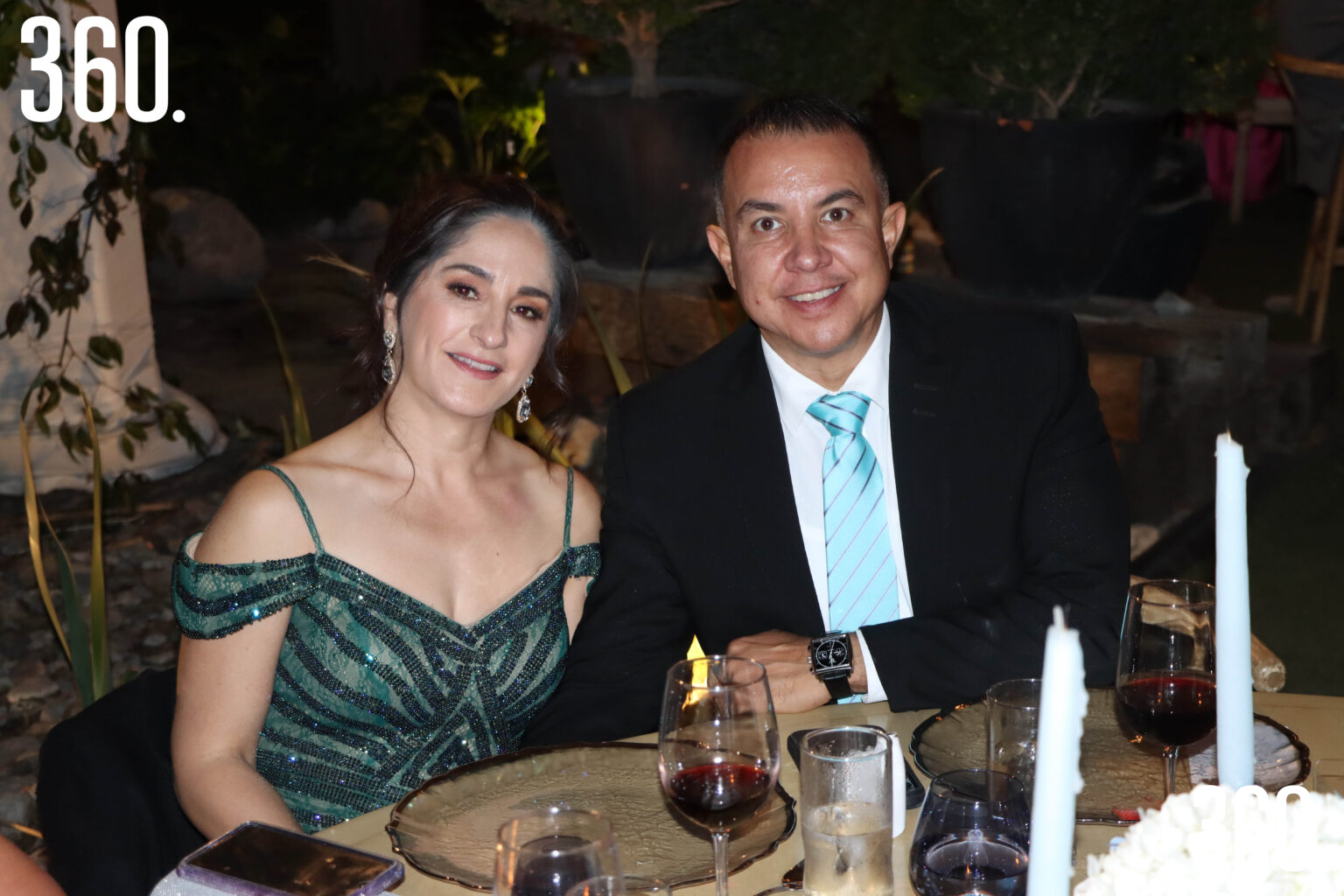 $!Elsa Flores y Alejandro Orozco.