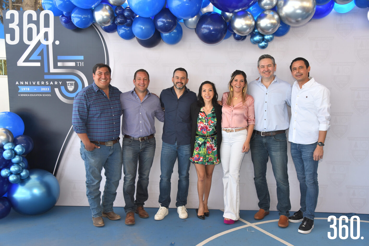 $!Marcos Trejo, Galwin Dewey, Alejandro Blasco, Brenda y Daniela Siller, Francisco Coss y Jorge López.