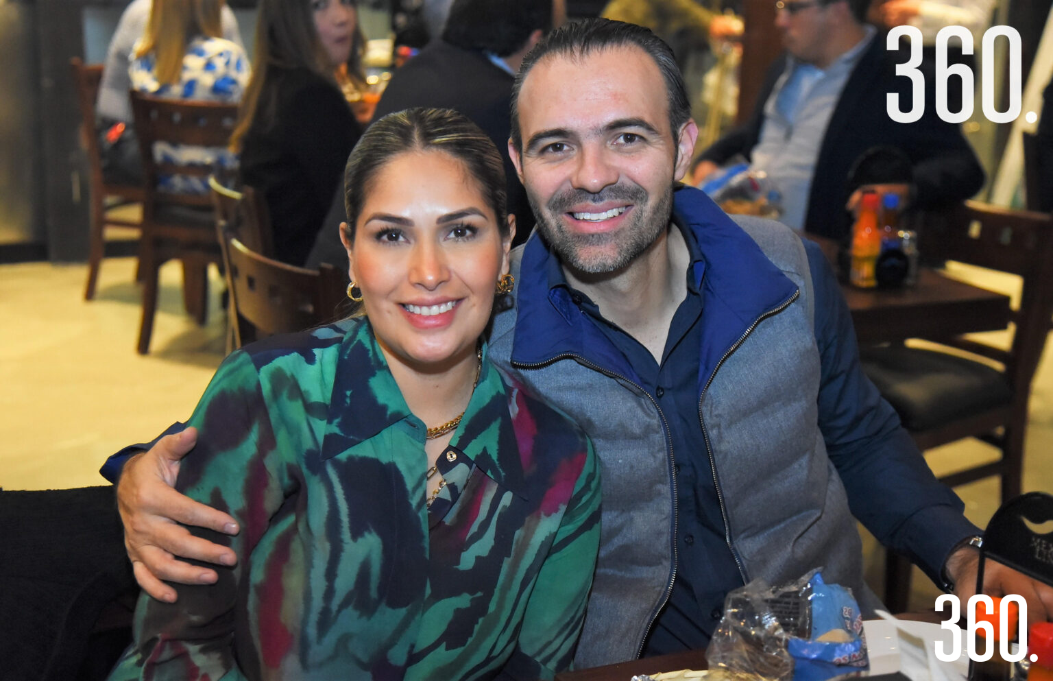 $!Diana Sáenz y Daniel Lezama.