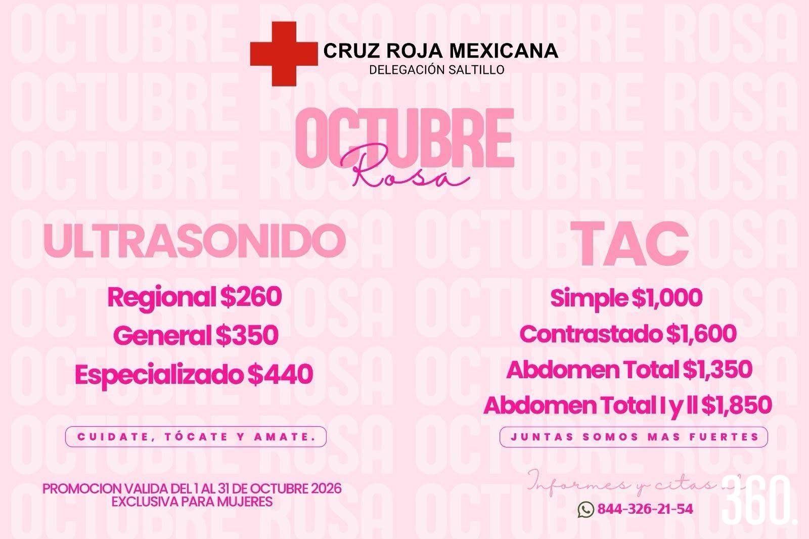 $!Promoción para mujeres en la Delegación Saltillo de la Cruz Roja.