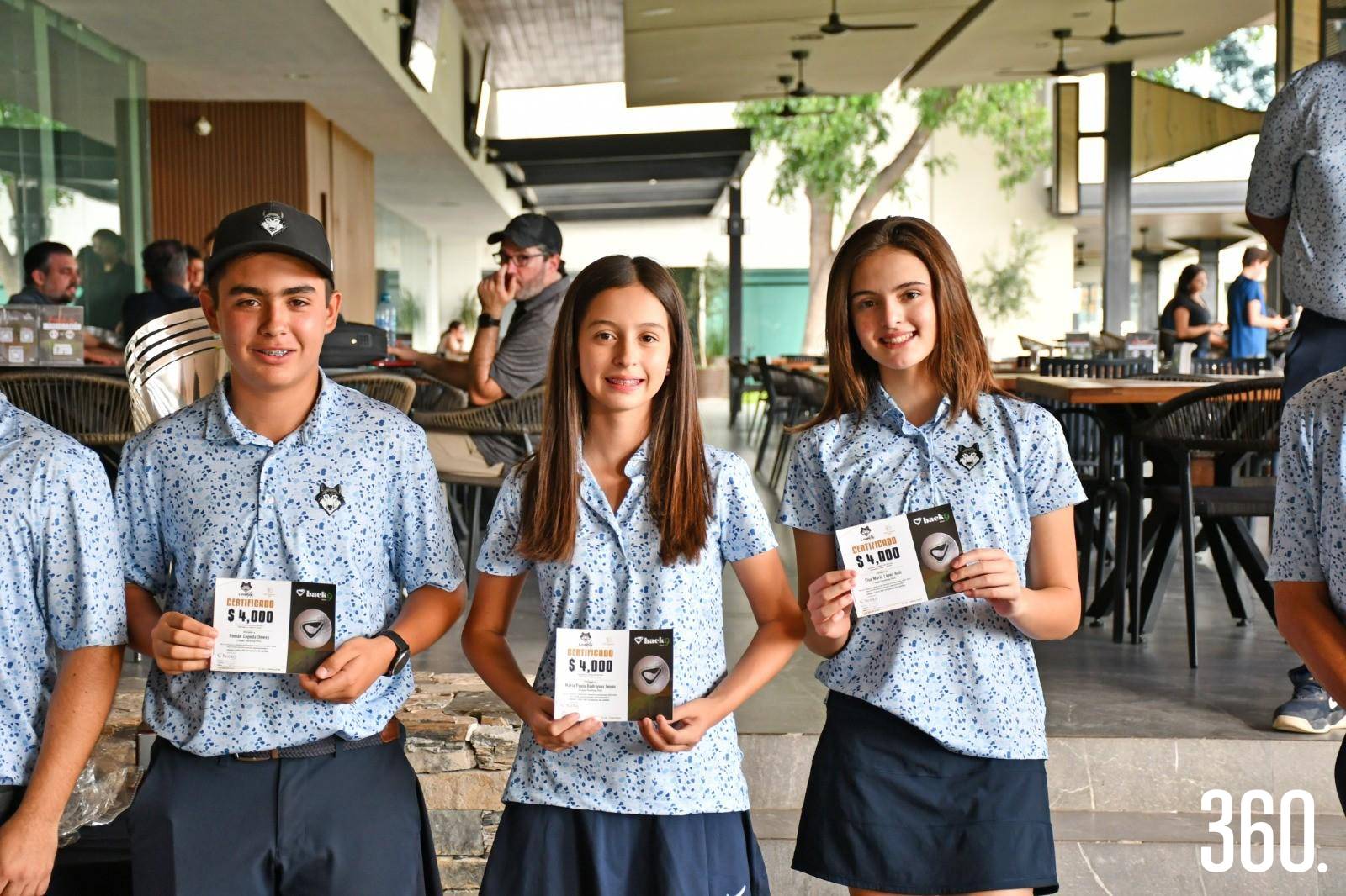 $!Román Cepeda, María Paula Rodríguez y Elsa María López.