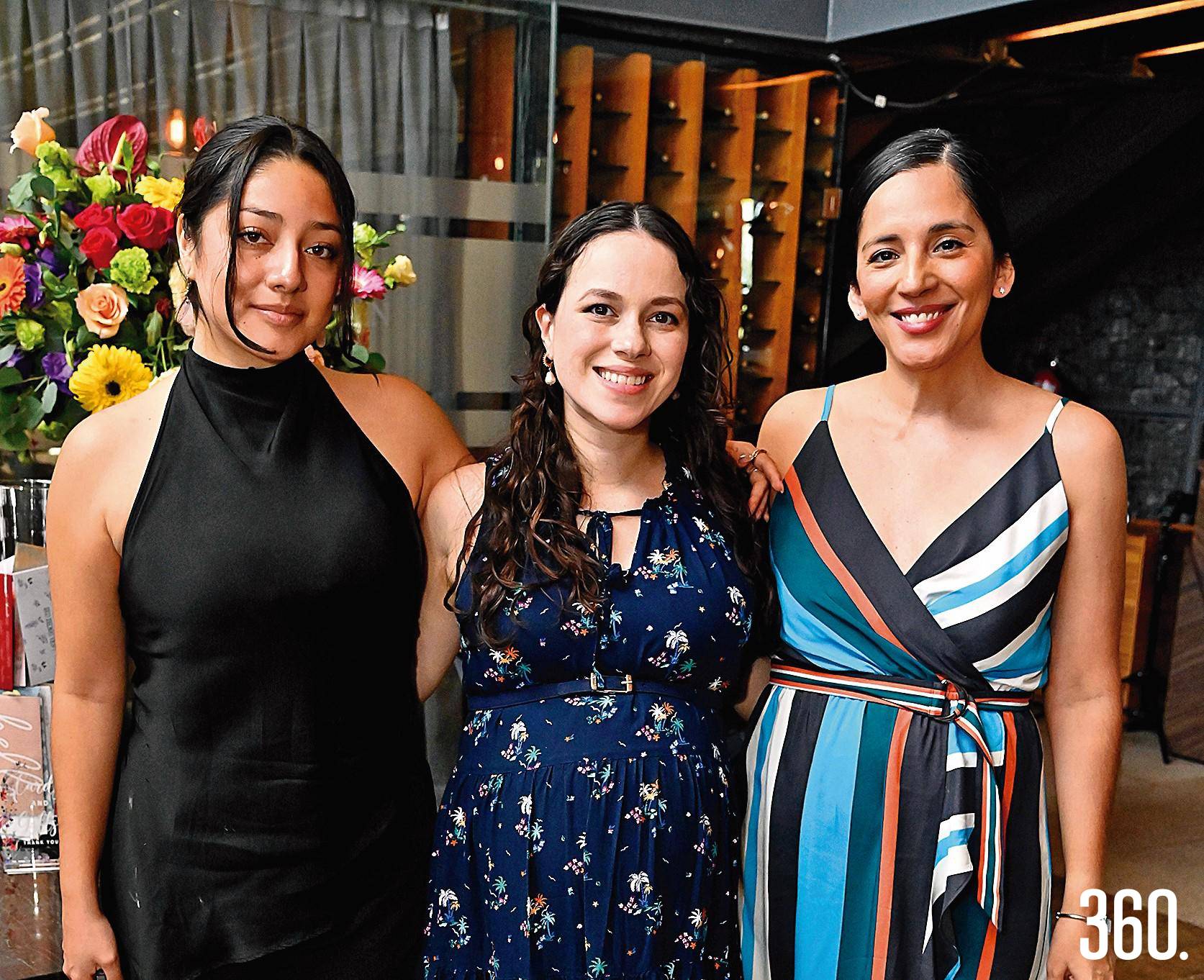 $!Valentina Orta, Leslie Garza y Cecilia Sosa.