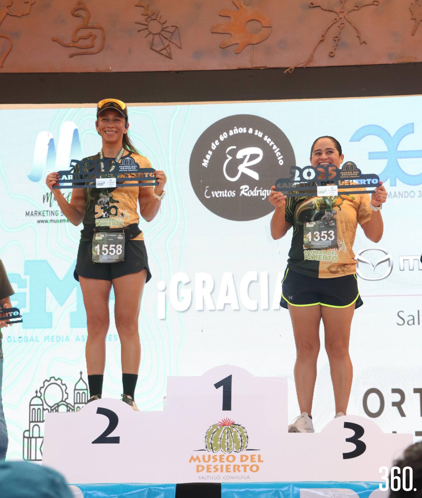 $!Silvia Medina y Gabriela Salas, 2ndo y 3er lugar Femenil 40 a 49.