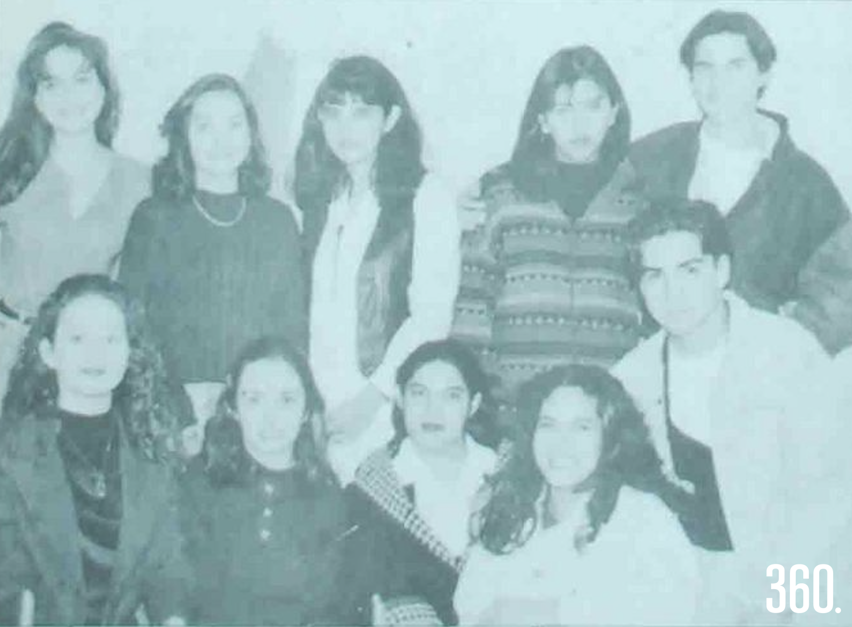 $!Asistentes a la celebración de triple cumpleaños.