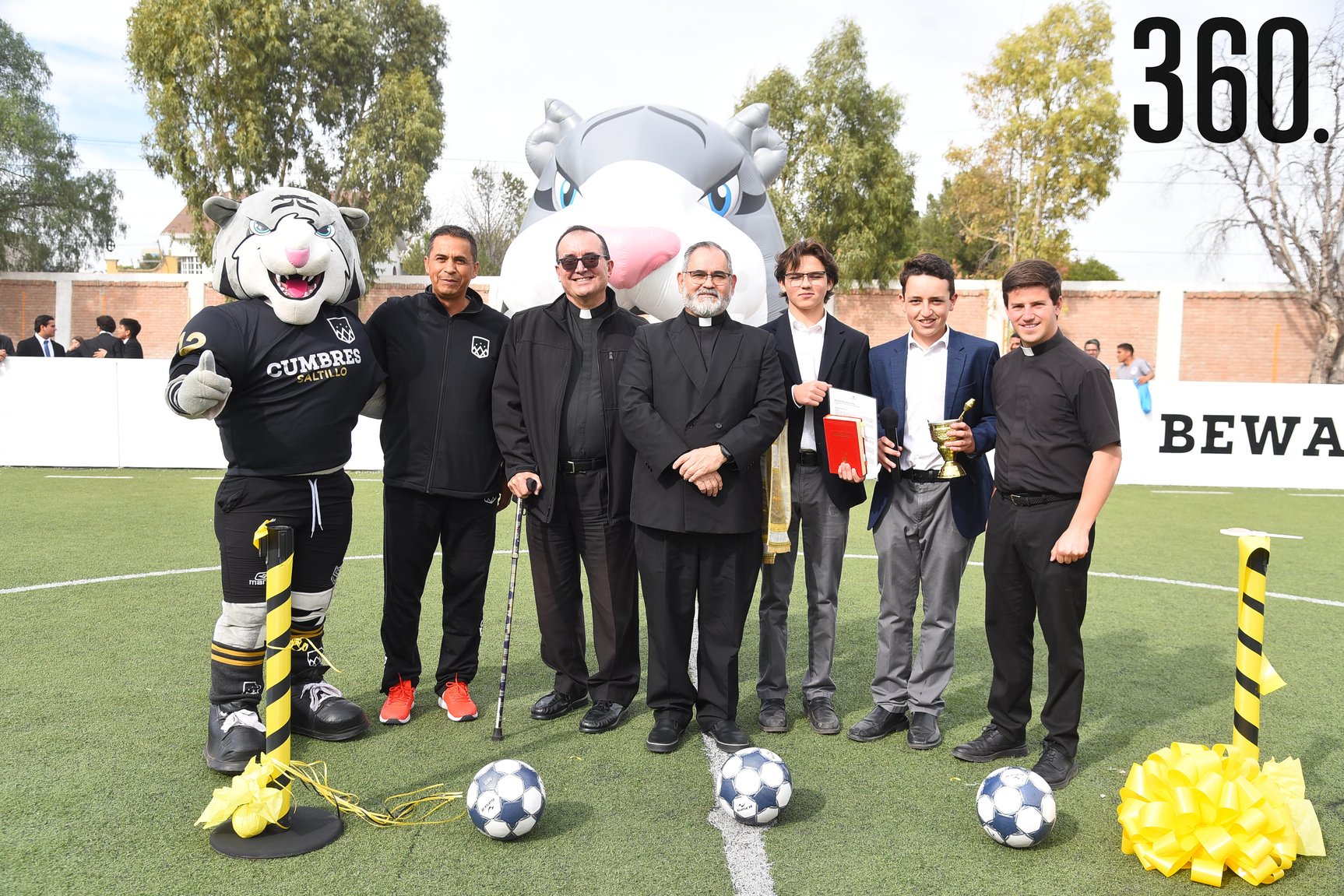 $!Joel de León, P. Francisco Cepeda, P. Fernando Enrique Torres, Mateo García, Joaquin Valdés y P. Michel Errecart.