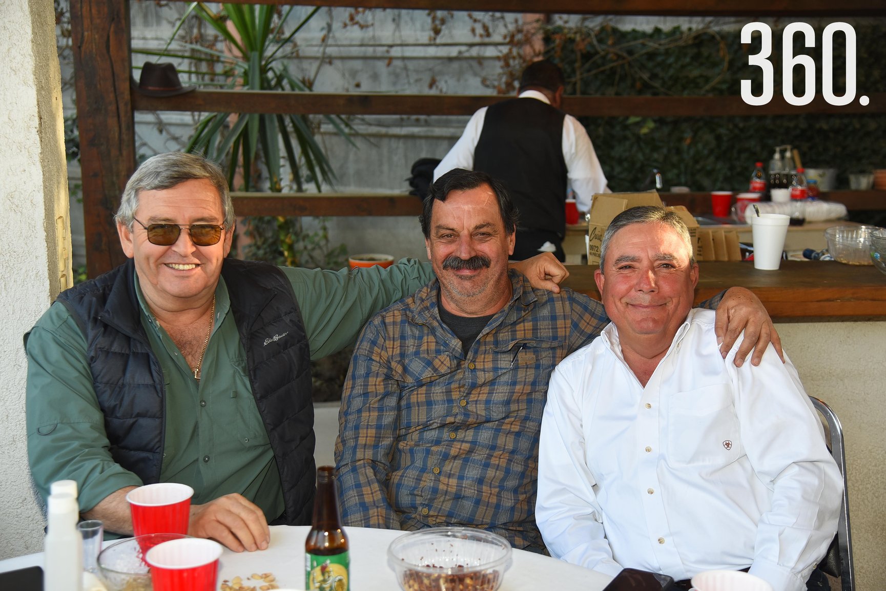 $!Martín Aguirre, José Luis Elizondo y Oscar Pérez.