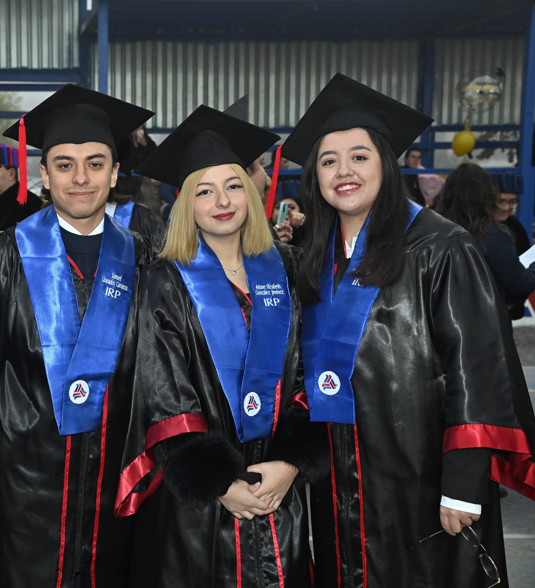 $!Samuel Granados Carranza, Ariane Elizabeth González Jiménez y Fernanda Montserrat Rodríguez Robledo.