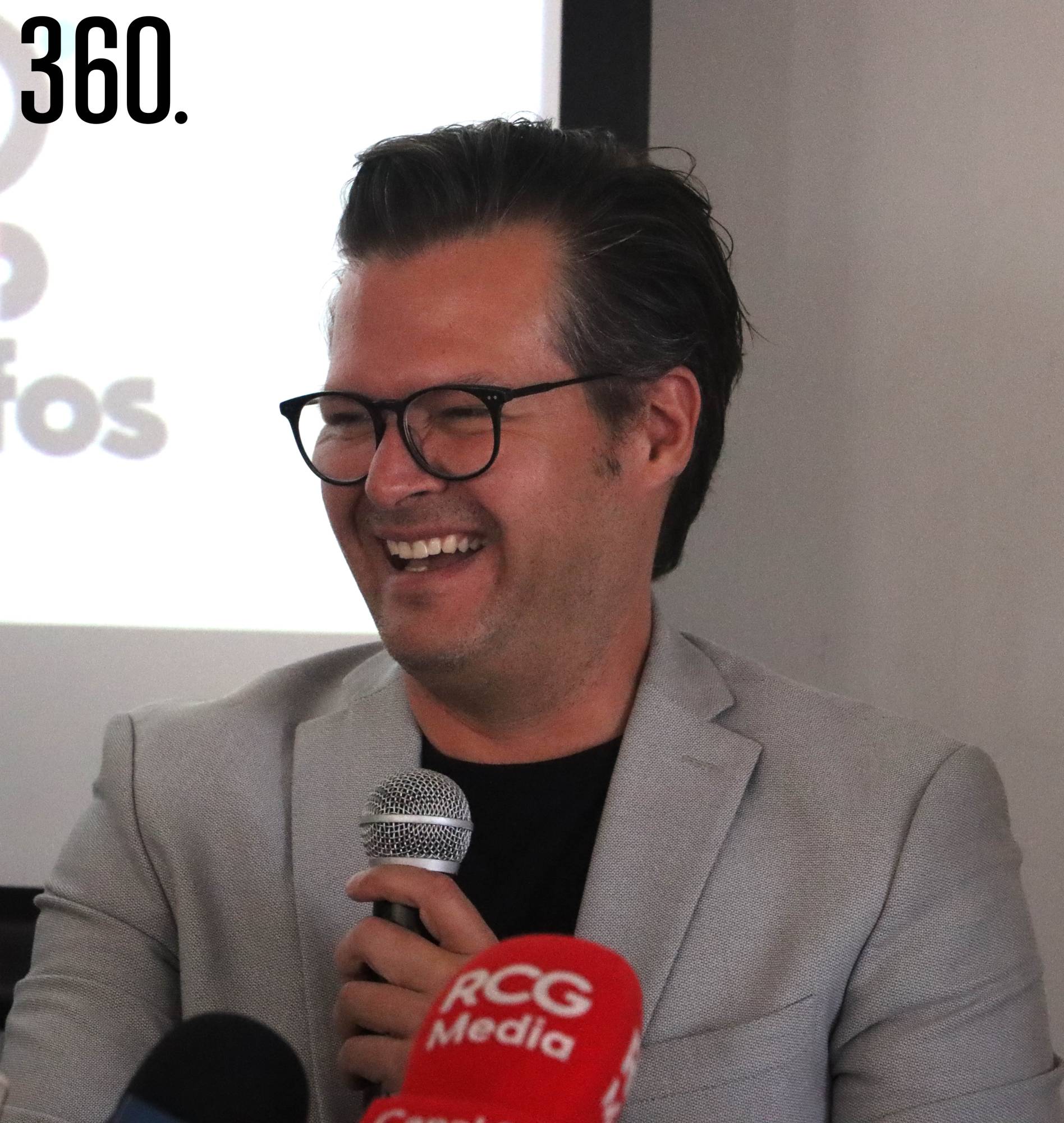 $!Natanael Espinoza, director de la Orquesta Filarmónica de Coahuila.