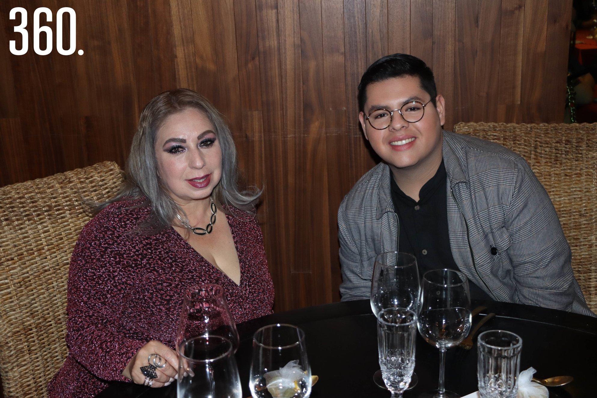 $!Blanca Oyervides y Luis Méndez.