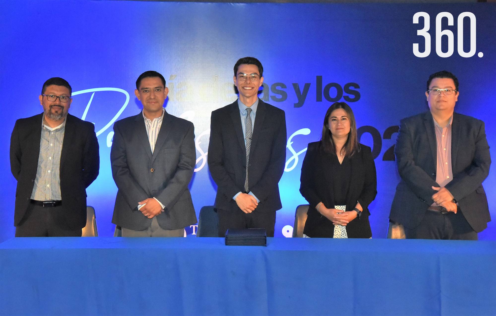 $!Daniel Lozano, Edber Galindo, Adrián González, Karina Medrano y David Perales.