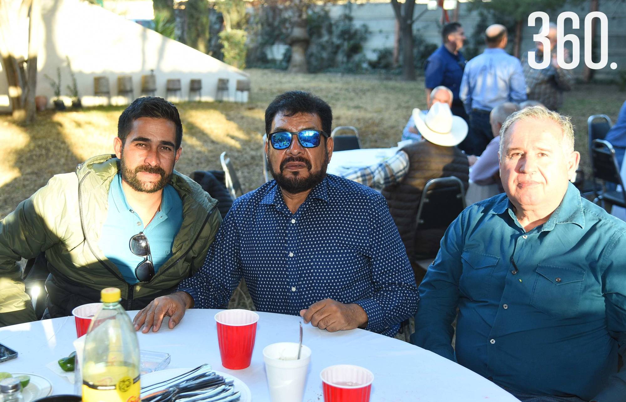 $!Javier Flores, Miguel Angel Monreal y Fernando Menchaca.