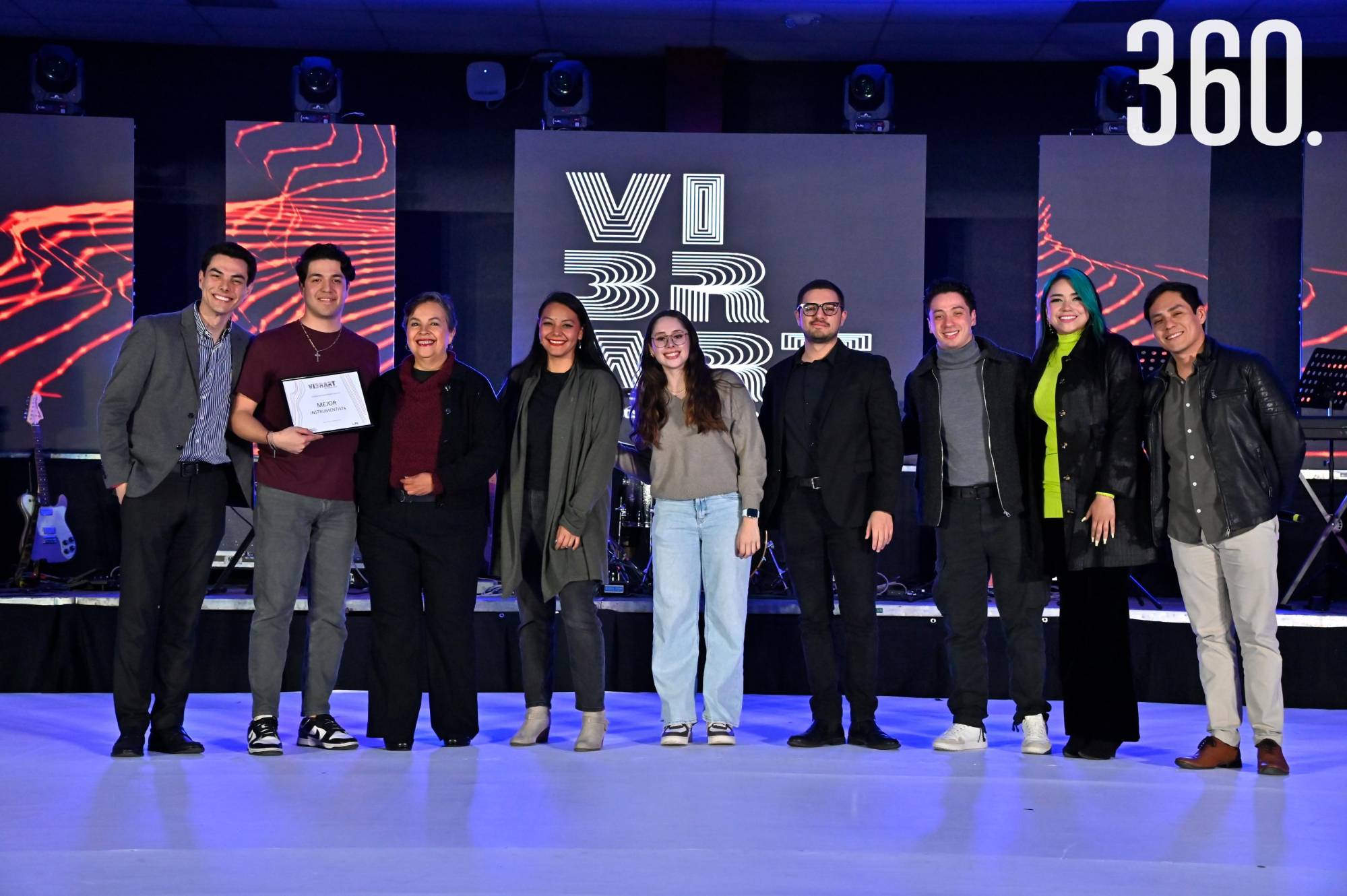 $!Carlos García, Mejor Instrumentista.