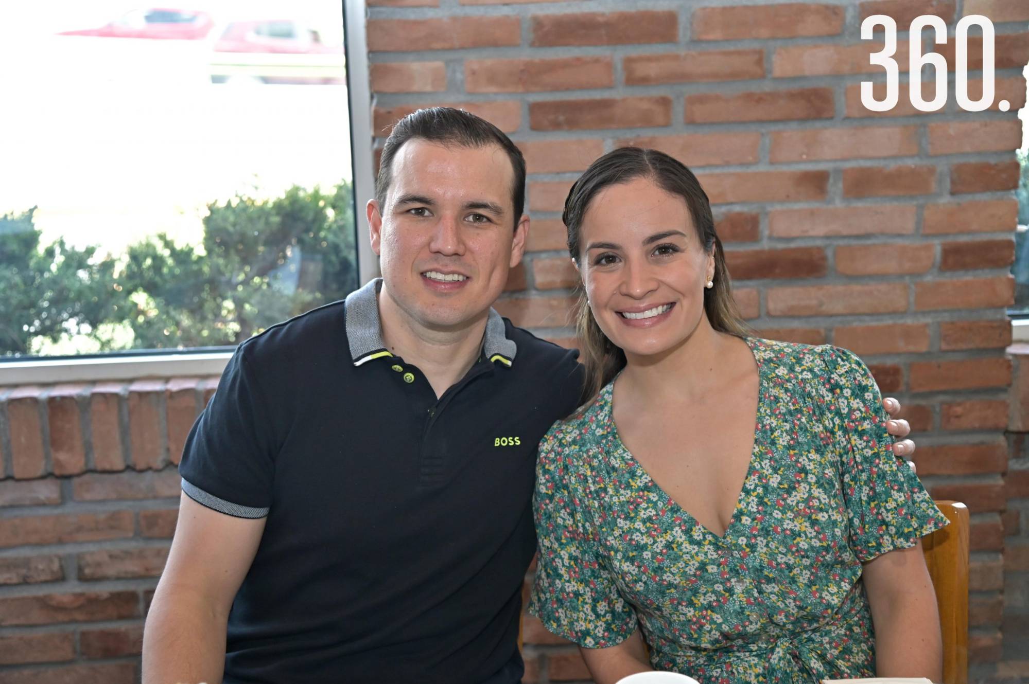 $!Adrián Dewey y Jimena Fernández.