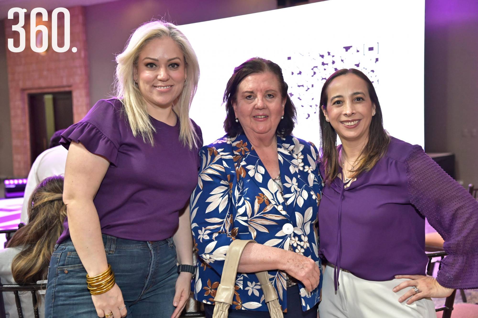 $!Verónica Tomás de Salinas, Cony Gutiérrez y Cecilia Juárez.
