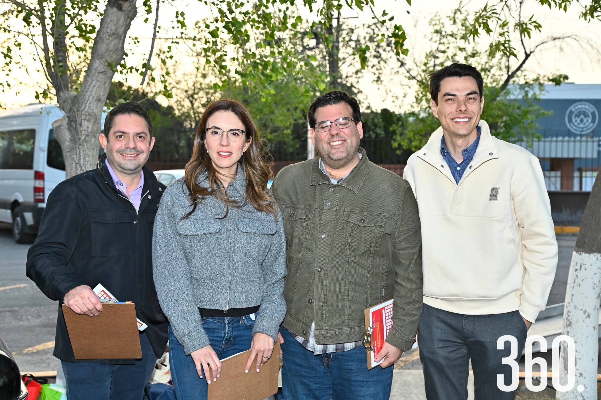 $!Felipe Treviño, Mónica González, Andrés Chinchilla y Adrián González.