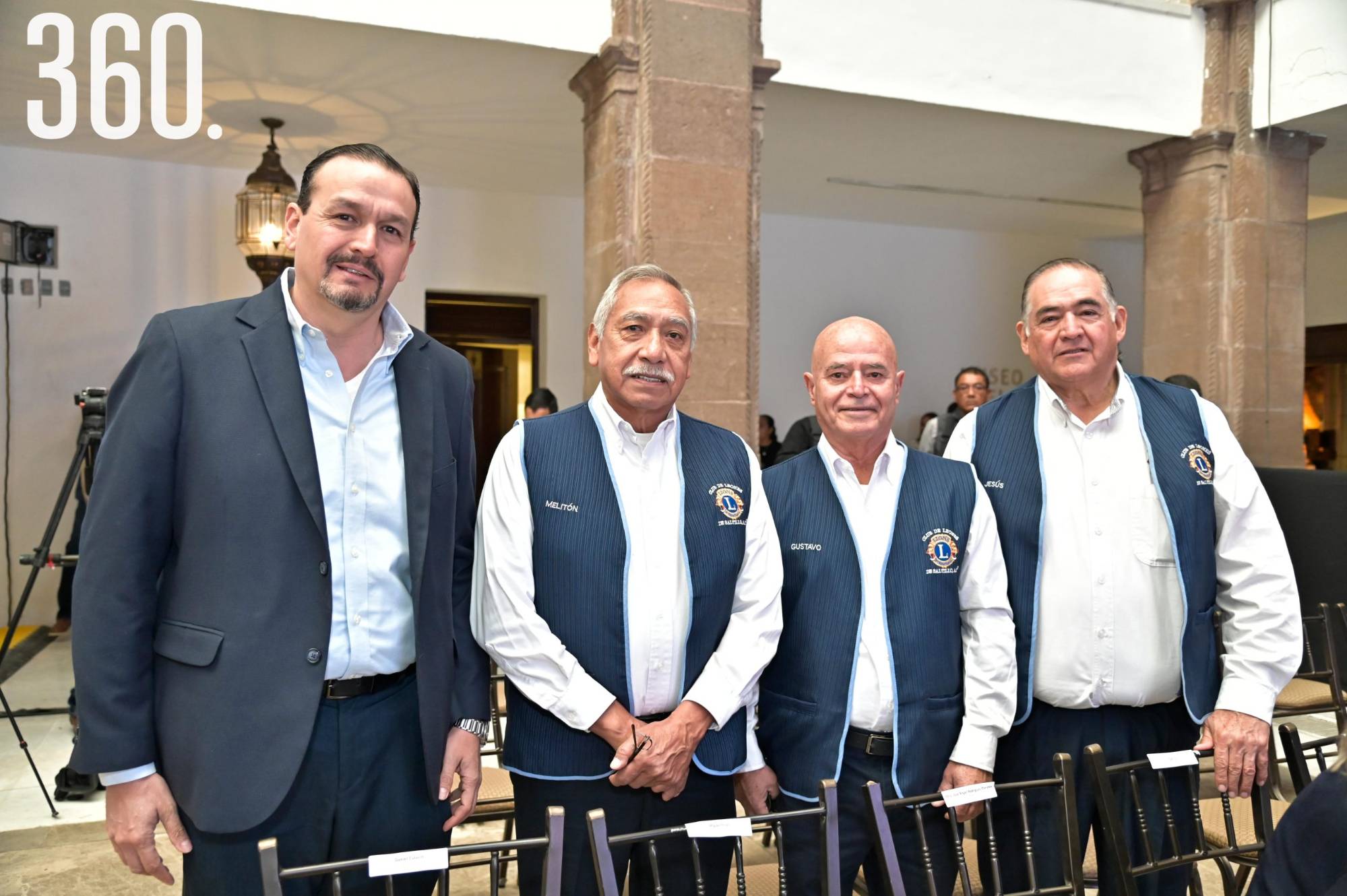 $!Ignacio Galindo, Melitón Tovar, Gustavo Villarreal y Jesús Villarreal.