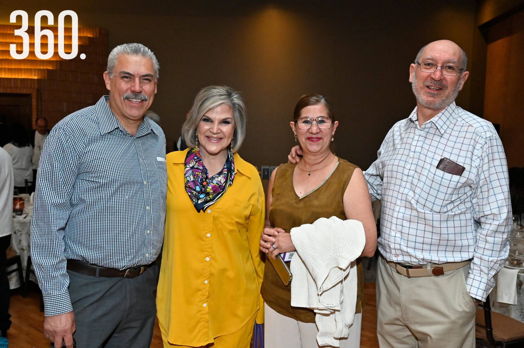 $!Sergio Salazar, Leticia Rodarte, Luz Marina de la Fuente y Enrique Viesca.