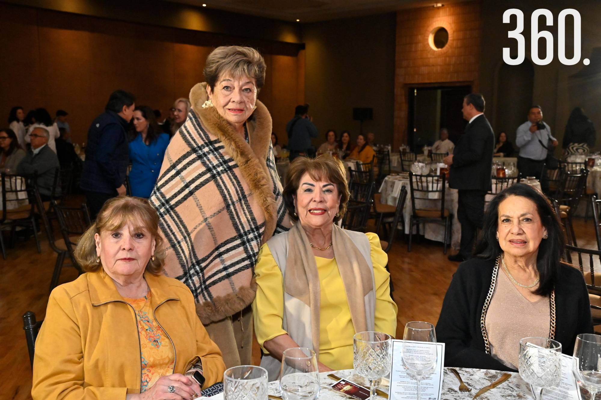 $!Jesu Cepeda, Bertha Miranda de Rodríguez, Rosa Amelia Espinoza y Natalia Fuentes del Valle.