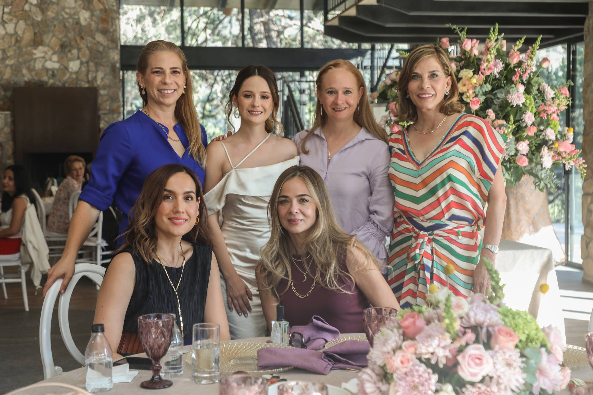 $!Diana Sada, Alice Elizondo, Alice Sada, Diana Elizondo, Vero Elizondo y Karla Hinojosa.