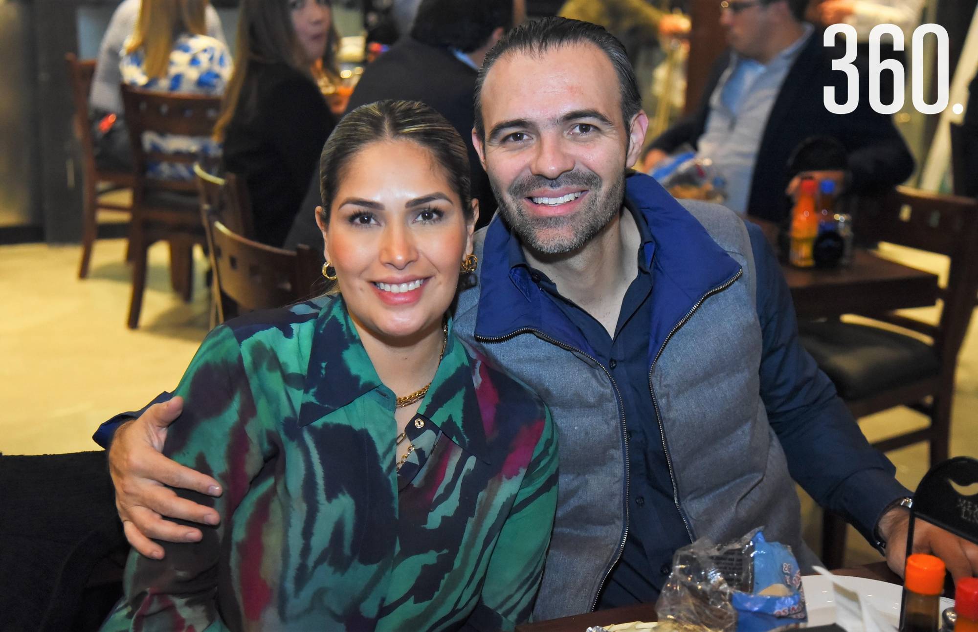 $!Diana Sáenz y Daniel Lezama.