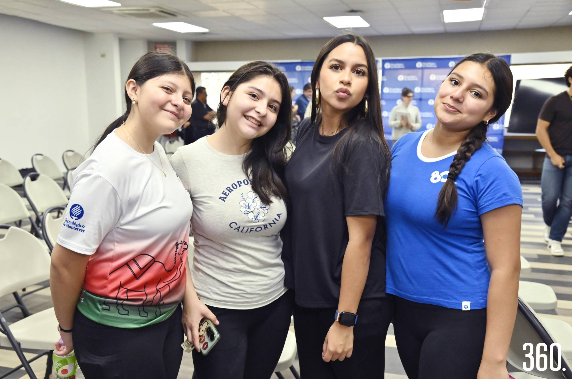 $!Daniela e Isabela Gómez, Regina López y Ximena Sánchez.