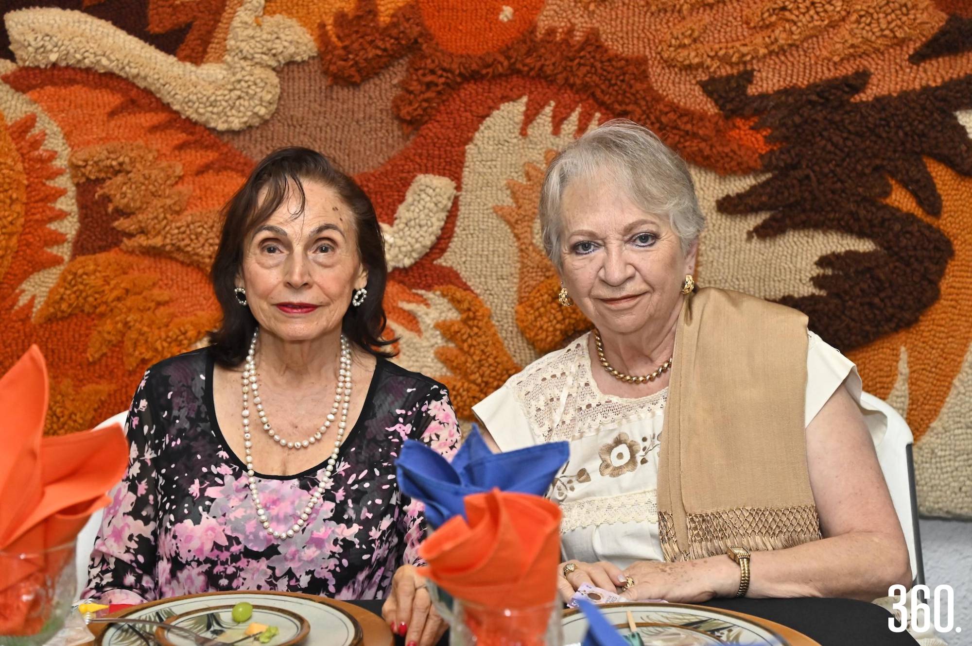 $!Emma Alicia Trejo y María del Rosario Domínguez de Flores.