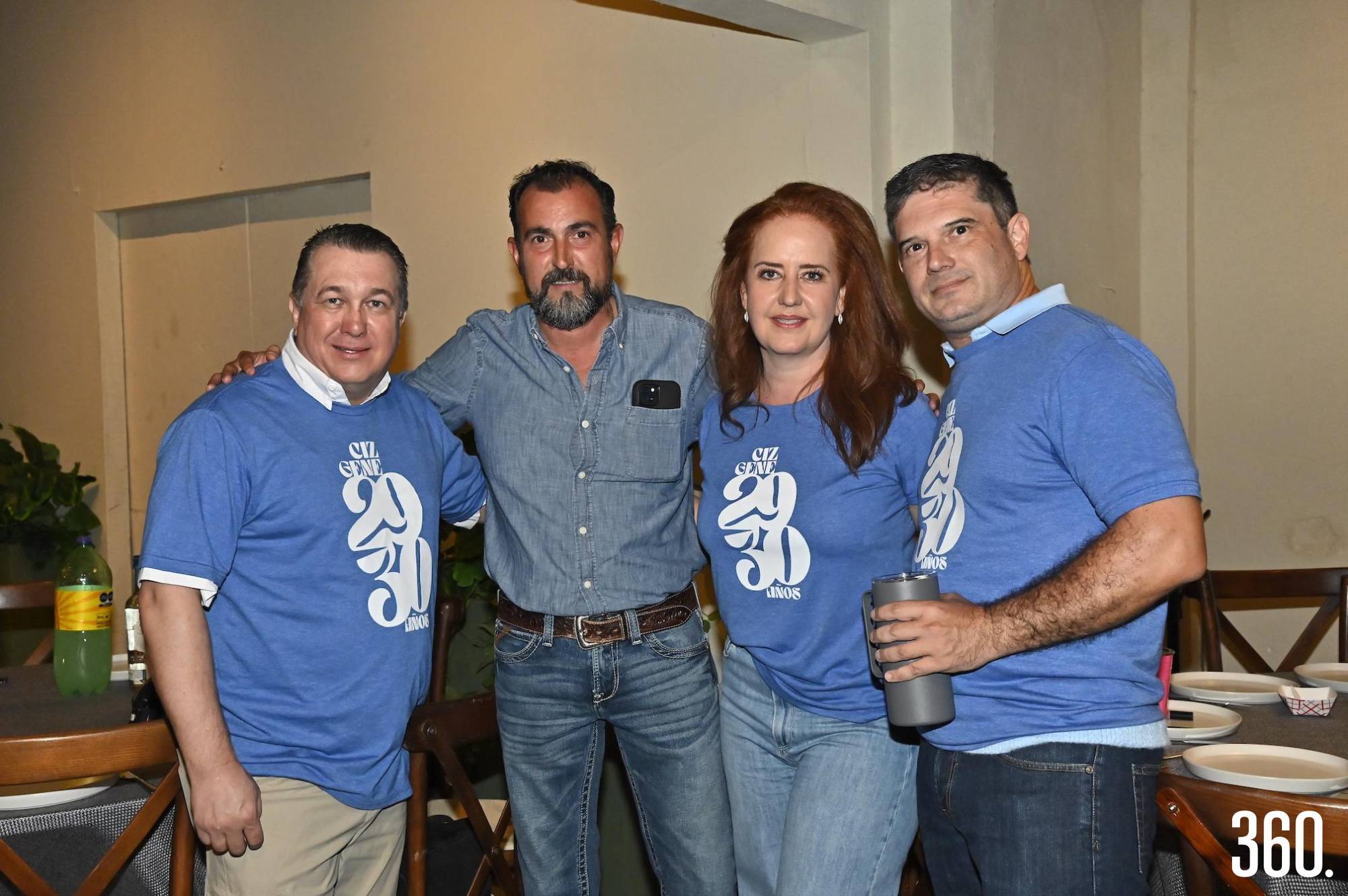 $!José Luis Cárdenas, Marcos Recio, Gaby Mendoza y Gerardo Galán.