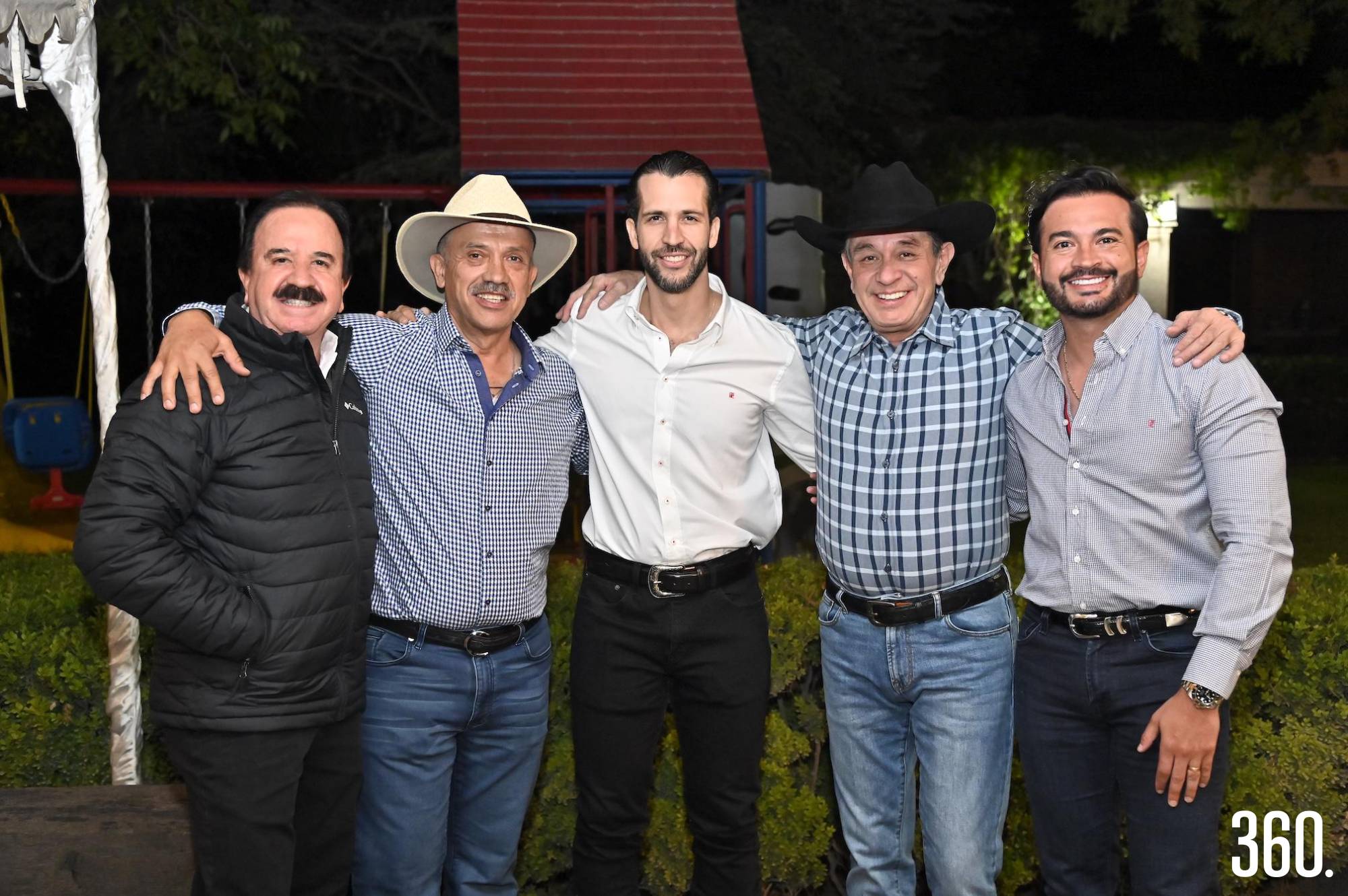 $!Abelardo González, Héctor Cuéllar, Héctor Cuéllar Ortiz, Humberto Elizalde y Lalo González.