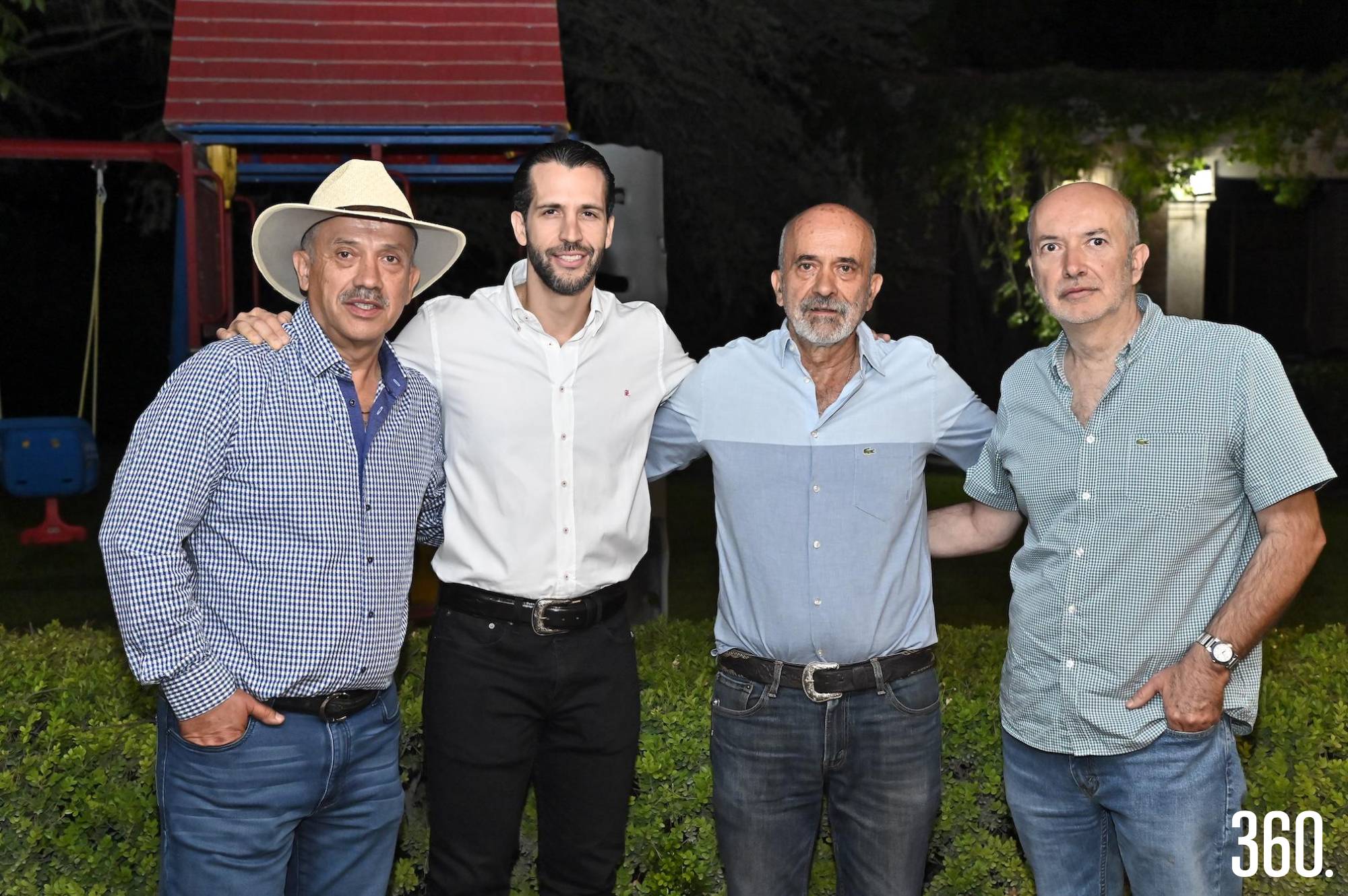 $!Héctor Cuéllar, Héctor Cuéllar Ortiz, Rolando Cuéllar y Alejandro Cuéllar.