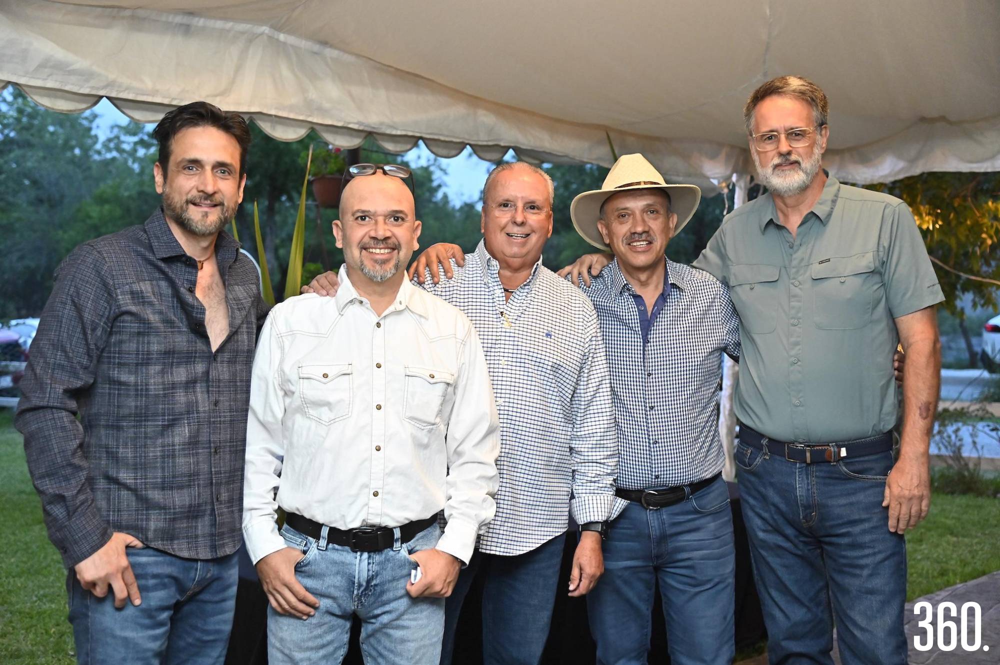 $!Enrique González, Luis Antonio Valdés, Gerardo Lozano, Héctor Cuéllar y Blas Narro.