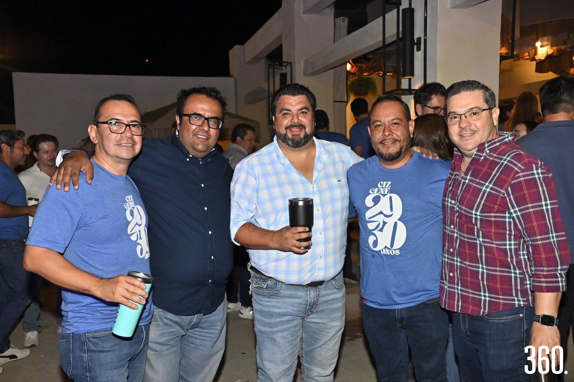 $!Juan Carlos Teissier, Alejandro Cisneros, René Medina, Jaime García y Jesús Alvarado.