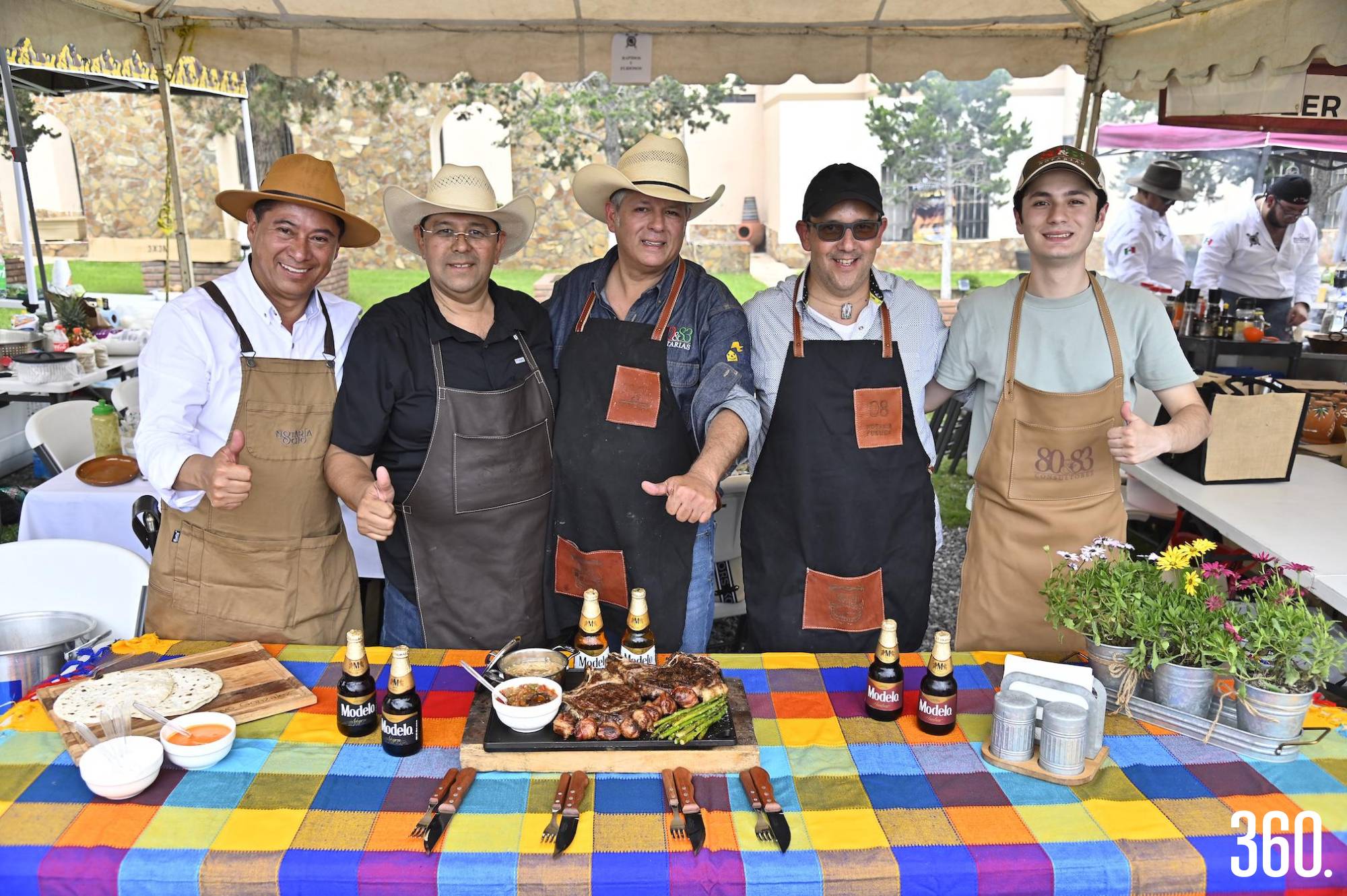 $!Chuy Gómez, Sergio Almaguer, Gustavo Adolfo González, Enrique Garza y Gustavo Adolfo González.