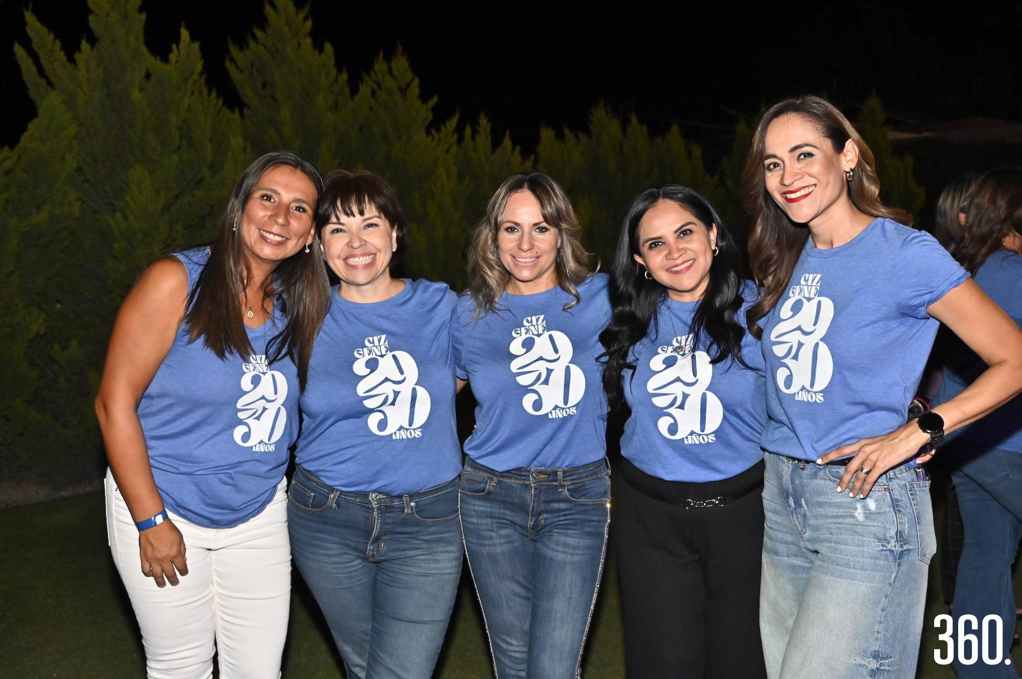 $!Gaby Ramos, Natalia Sánchez, Gloria Aguirre, Claudia Duque y Rocío Reséndiz.