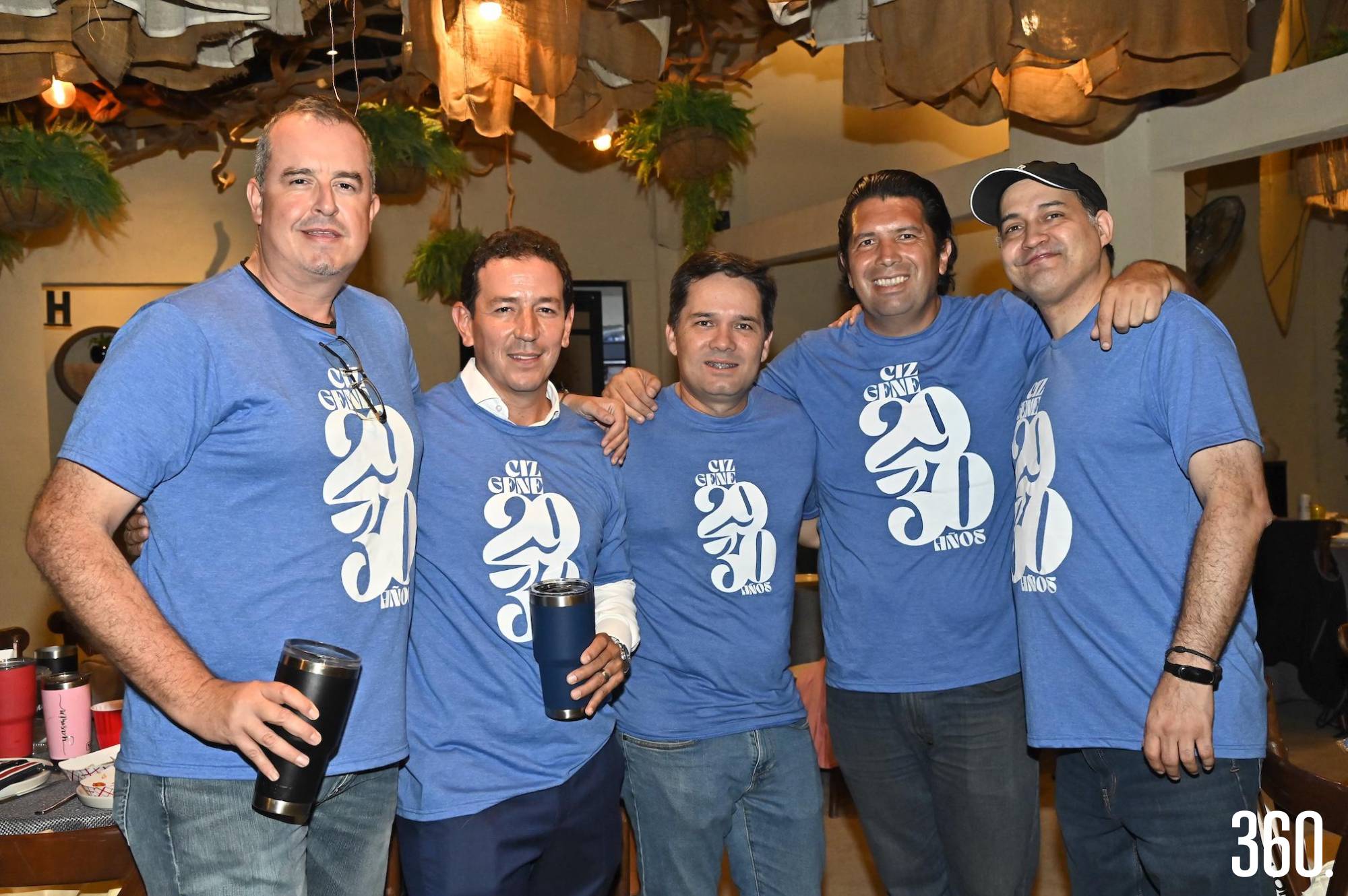 $!Carlos Castilla, Romeo Ramos, Chuy de las Fuentes, Fede González y Edgar Valero.