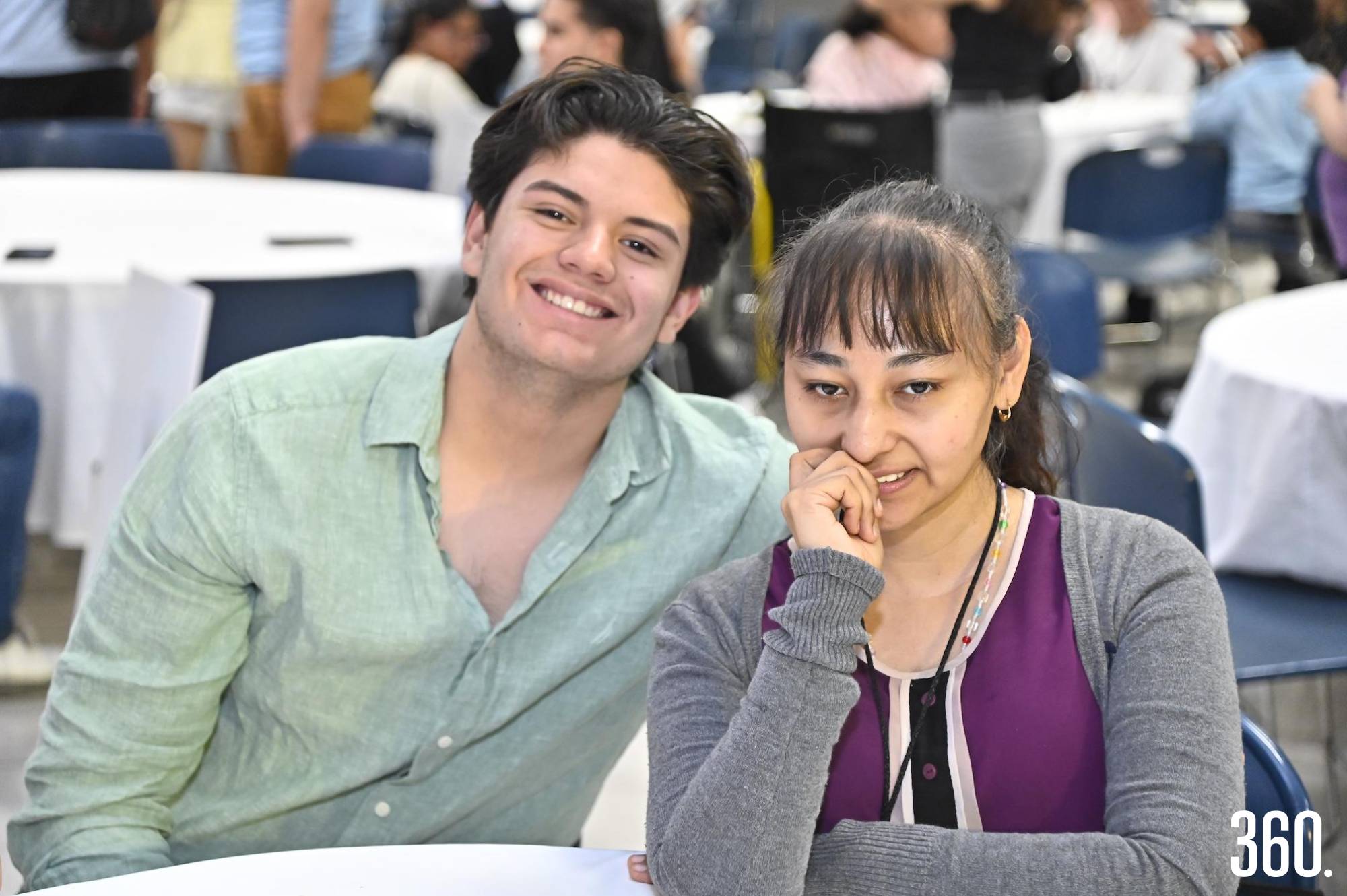 $!Máximo Alvarado y Linda Canales.